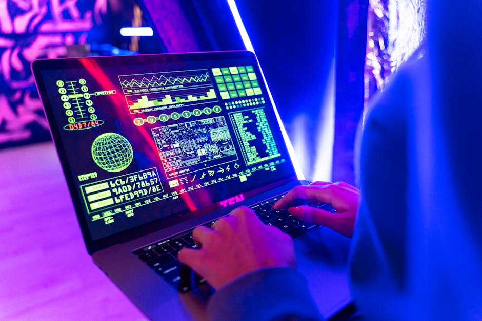 Team arbeitet an digitalen Workflows und interaktiven Dashboards